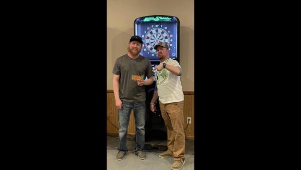 Conner Palmer and Will Besler placed 1st in Darts.