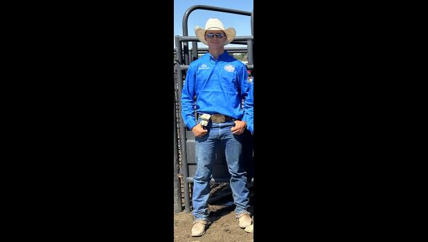 Drew Harper... Reserve State Team Roping Champion, Finals Average winner and National Qualifier. Photo Courtesy Ashley Price