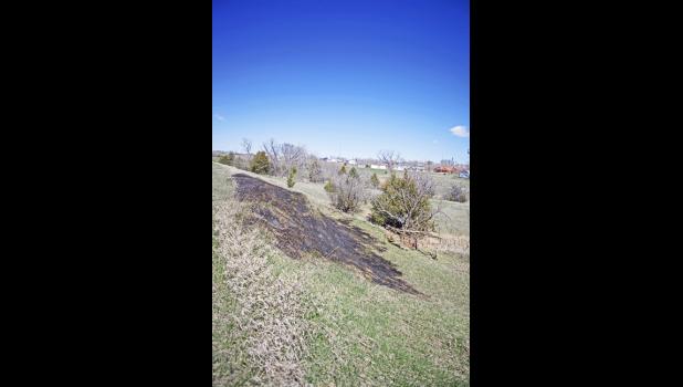 The Murdo Volunteer Fire Department responded to a call reporting a small grass fire on the east side of the City Park on the evening of Thursday, April 7. The fire department was at the scene for approximately twenty minutes and was able to contain the fire to a 10x20 foot area with no major property loss. An investigation to the cause of the fire led to the confession of two local teenagers. The fire was intentionally lit by a small lighter while the teenagers were building a fort. Jones County States Att