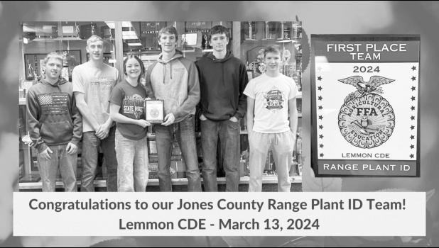 Photo and caption courtesy of Missy Valburg, Jones County School District Facebook page
