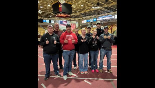 Back row: Brian (PBS), Kyle Stadler, Coby Arthur, Kamden Holmes. Front row: Logan Reiff, Levi Christianson (PBS), Lila Besler, Cora Besler, Christian Christianson (PBS)