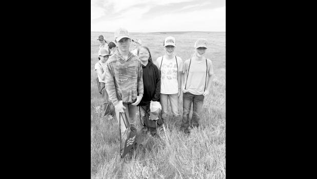 Kourt and Autumn Kinsley, and Reagan and Brielle Schoon during 2026 Rangeland Days. Photo courtesy of Lealand Schoon