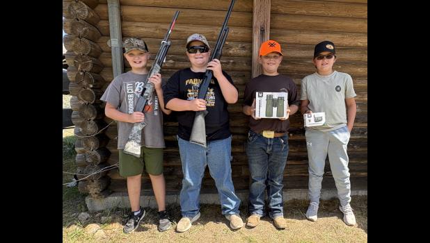 Ryder Wiesinger, Ruger Hulm, Talon Hotchkiss, Cooper Thompson Photos courtesy of Grand River Sportsman Club