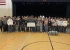 District 8 finalist Reed Johnson of Philip, pictured with Philip FFA Chapter members. Courtesy Photo