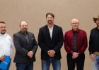 Members of the Golden West Telecommunications Cooperative elected five board members when voting concluded at their annual meeting on Saturday, Sept. 27, in Wall. Pictured from left to right are Craig Lafferty of Mission (District IV), Jade Hlavka of Howes (District I), Lincoln Smith of Philip (District II), Jason Birkeland of Gregory (District VII), and Murdock Arthur of Interior (District VI). Courtesy Photo