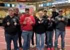 Back row: Brian (PBS), Kyle Stadler, Coby Arthur, Kamden Holmes. Front row: Logan Reiff, Levi Christianson (PBS), Lila Besler, Cora Besler, Christian Christianson (PBS)